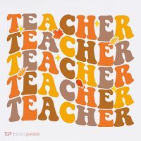 Teacher Retro Fall Cute Gift Hat thumb 2