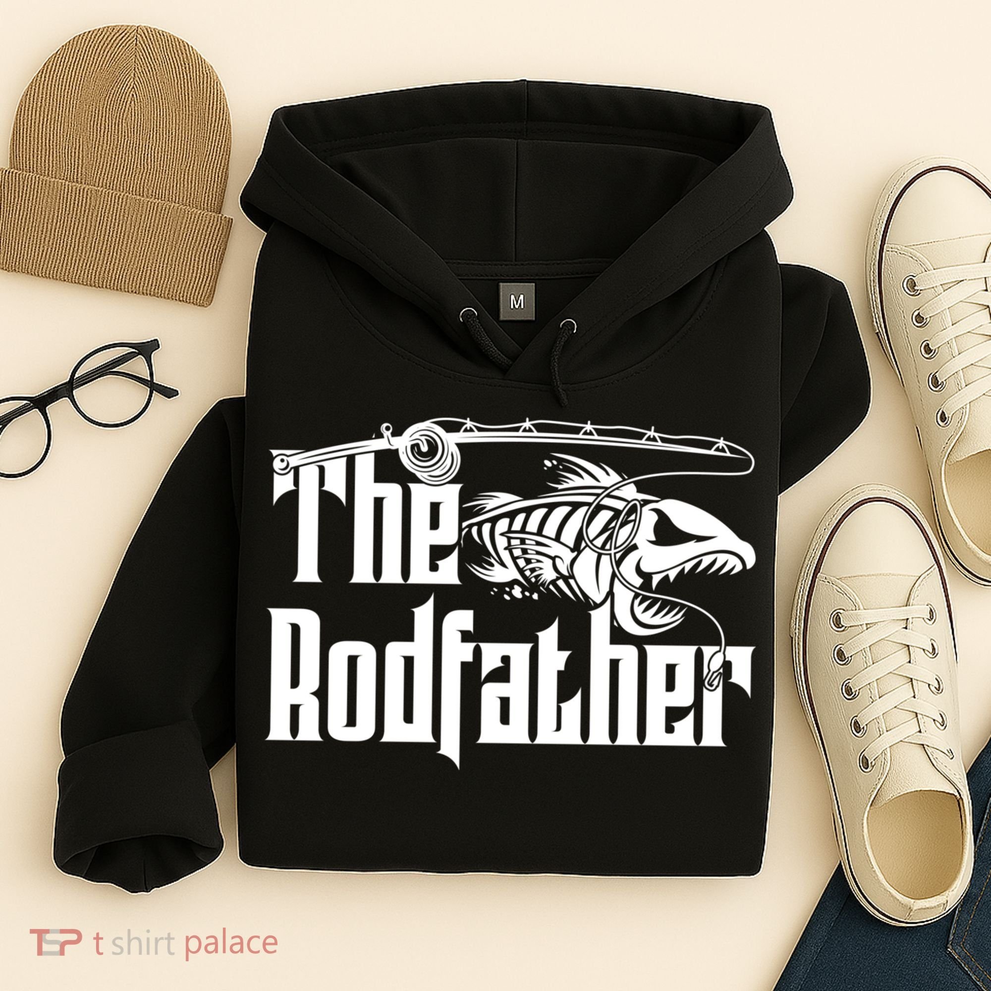 The Rodfather | Fishing Hoodie