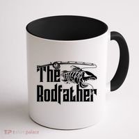 The Rodfather | Fishing Coffee Mug thumb 1