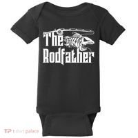 The Rodfather | Fishing Baby Bodysuit thumb 0