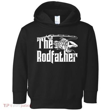 The Rodfather | Fishing Toddler Hoodie