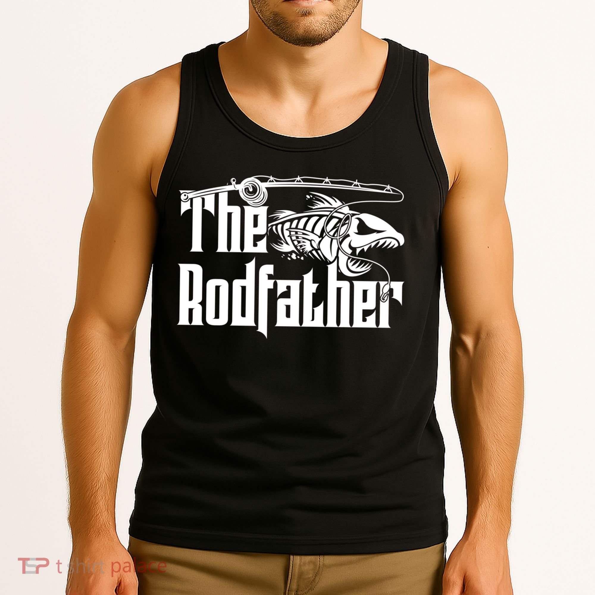 The Rodfather | Fishing Tank Top