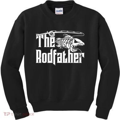 The Rodfather | Fishing Kids Sweatshirt