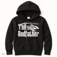 The Rodfather | Fishing Kids Hoodie thumb 0