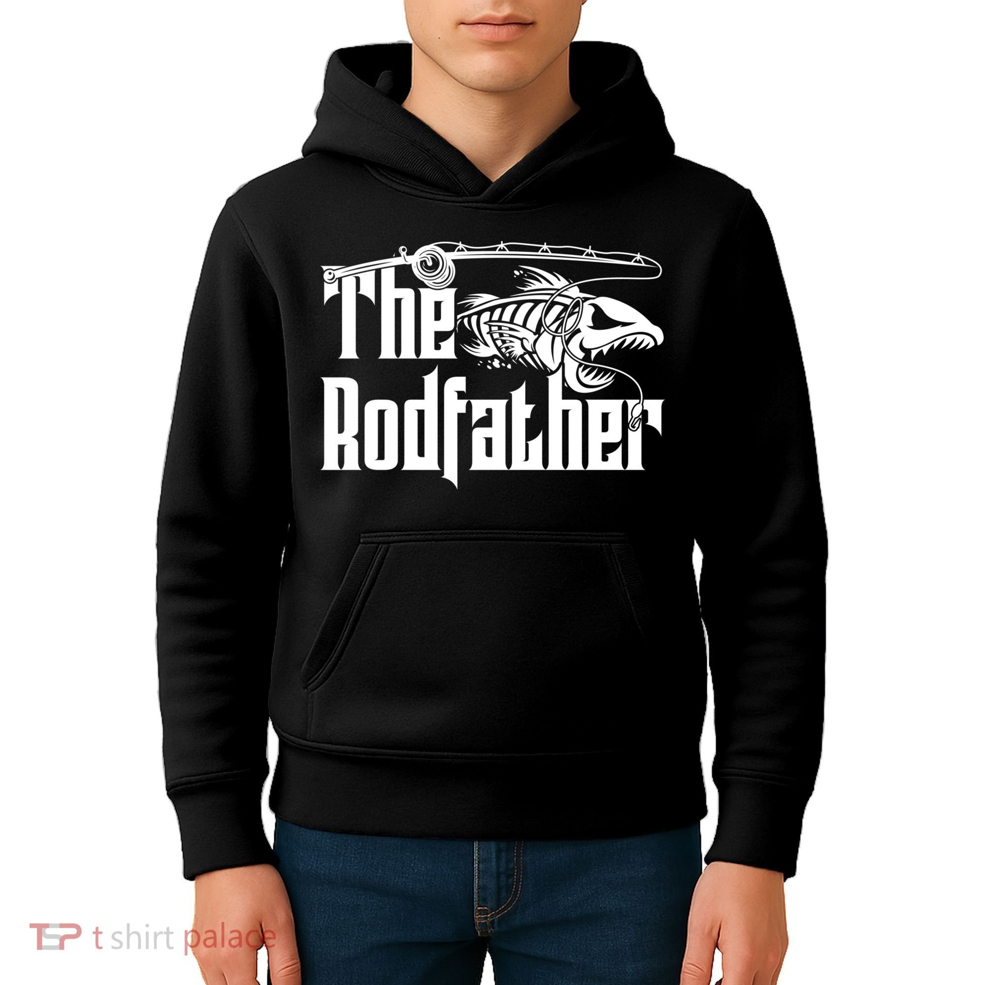 The Rodfather | Fishing Kids Hoodie