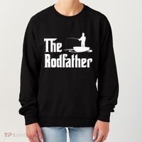 The Rodfather Funny Fishing For Fisherman Gift Women's Sweatshirt thumb 0