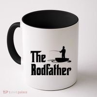 The Rodfather Funny Fishing For Fisherman Gift Coffee Mug thumb 0