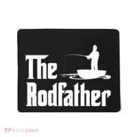 The Rodfather Funny Fishing For Fisherman Gift Mousepad thumb 0