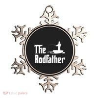 The Rodfather Funny Fishing For Fisherman Gift Ornament thumb 0
