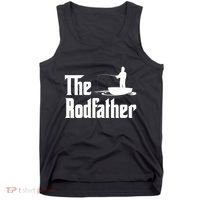 The Rodfather Funny Fishing For Fisherman Gift Tank Top thumb 0