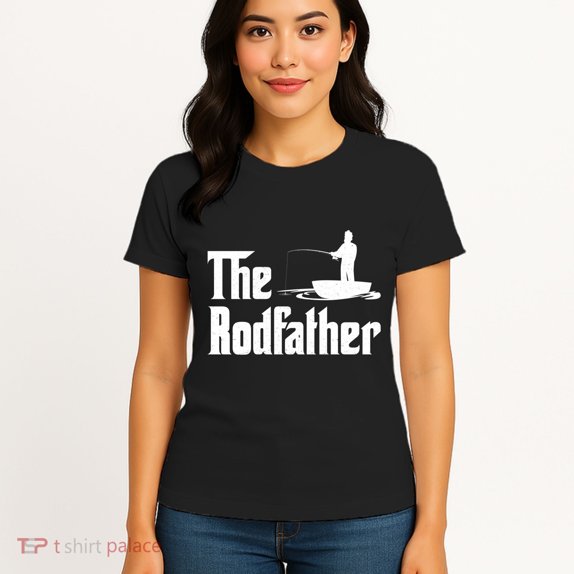 The Rodfather Funny Fishing For Fisherman Gift Women's T-Shirt