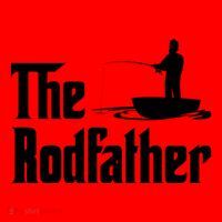 The Rodfather Funny Fishing For Fisherman Gift Santa Hat thumb 1