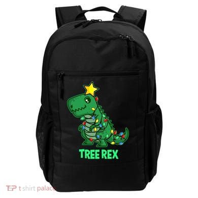 Tree Rex Funny Cute Retro Christmas Dino Cool Gift Backpack