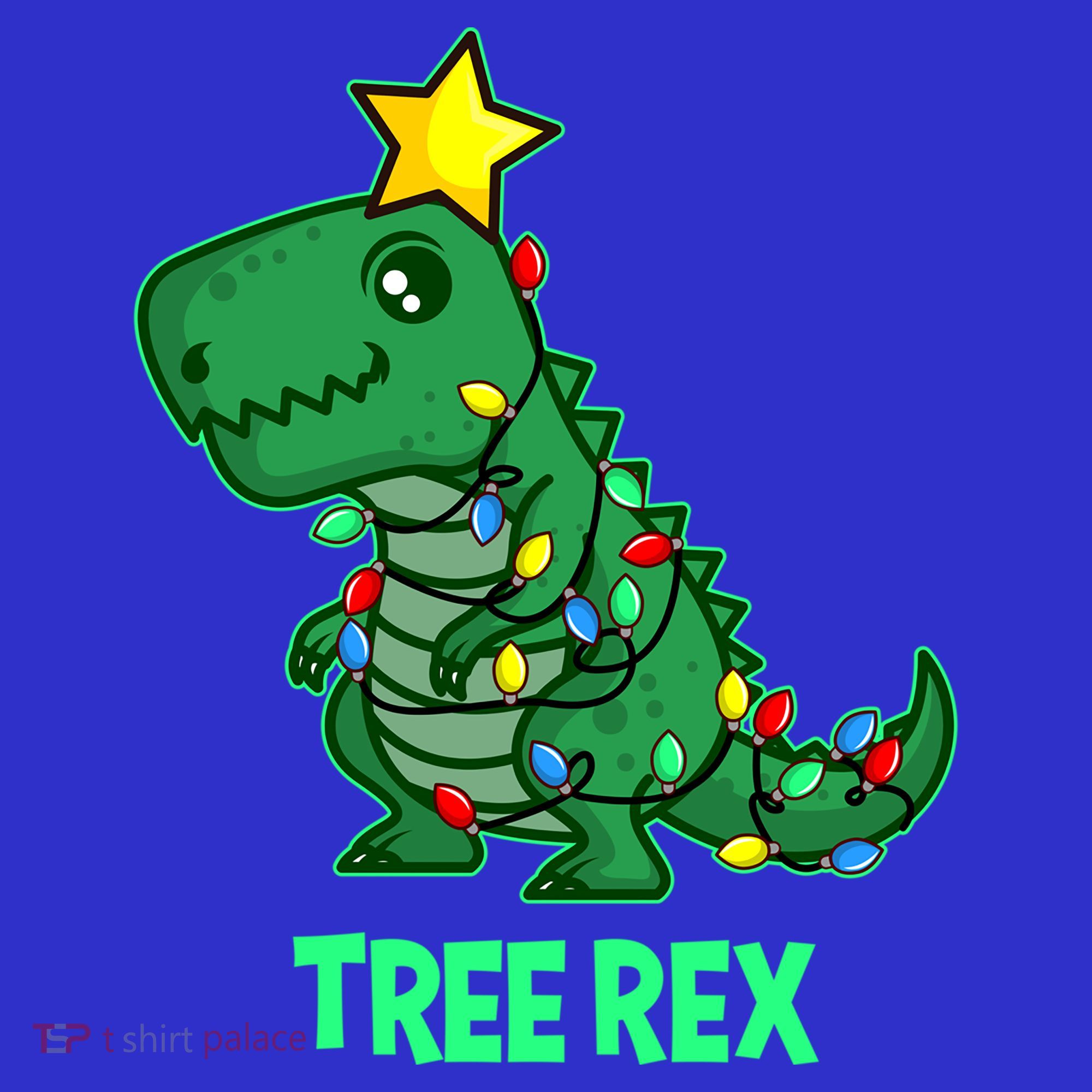 Tree Rex Funny Cute Retro Christmas Dino Cool Gift Visor