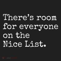 Theres Room For Everyone On The Nice List Women's Sweatshirt thumb 2