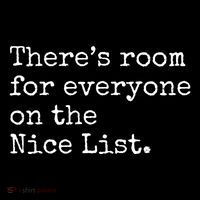 Theres Room For Everyone On The Nice List Women's Hoodie thumb 2