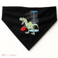 T Rex Frisbee Dinosaur Recreational Tosser Dino Disc Golf USA-Made Doggie Bandana thumb 0