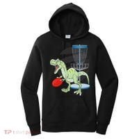 T Rex Frisbee Dinosaur Recreational Tosser Dino Disc Golf Women's Hoodie thumb 0