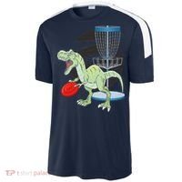 T Rex Frisbee Dinosaur Recreational Tosser Dino Disc Golf Sport-Tek Competitor United Soccer Jersey thumb 2