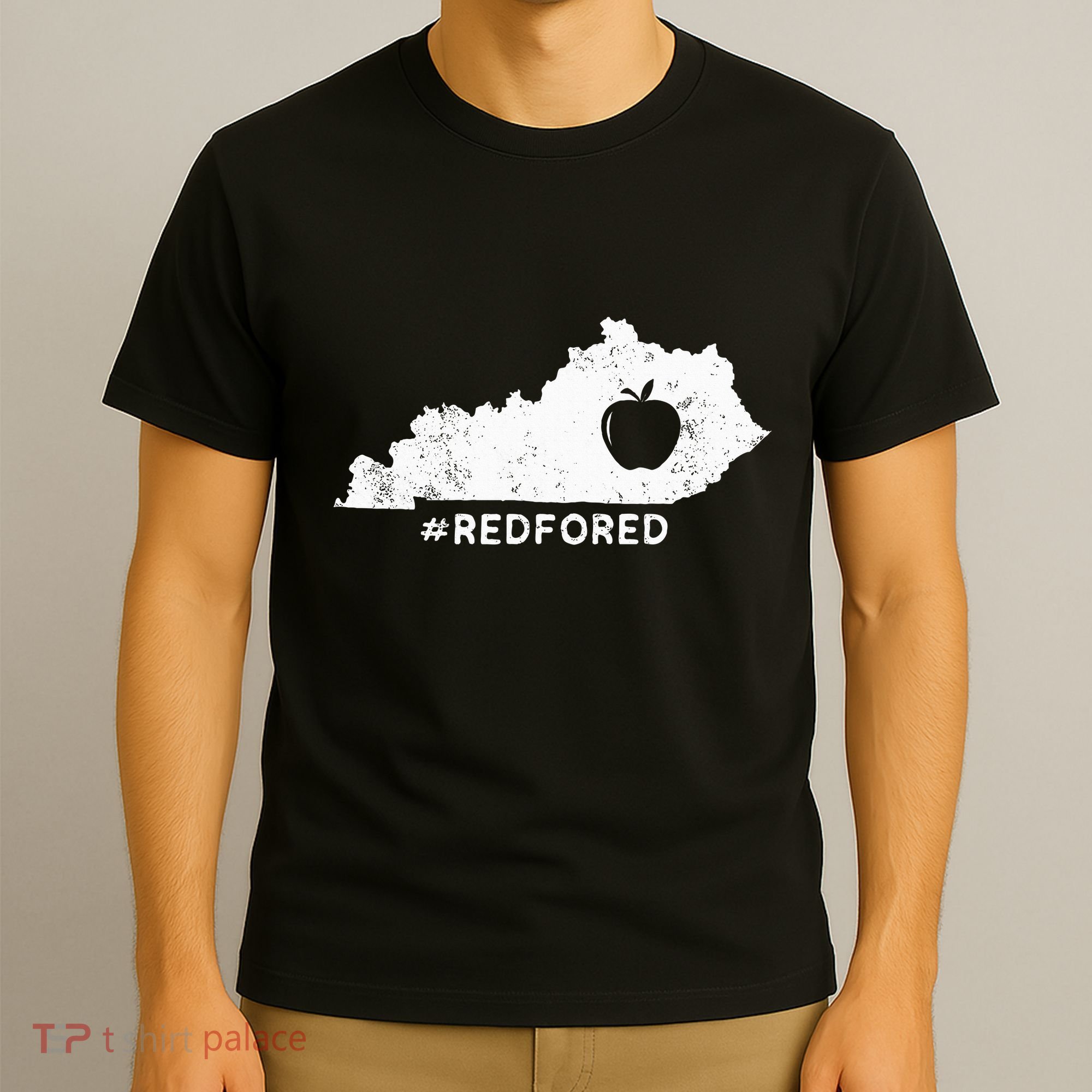 Teacher Red For Ed Kentucky Public Education T-Shirt