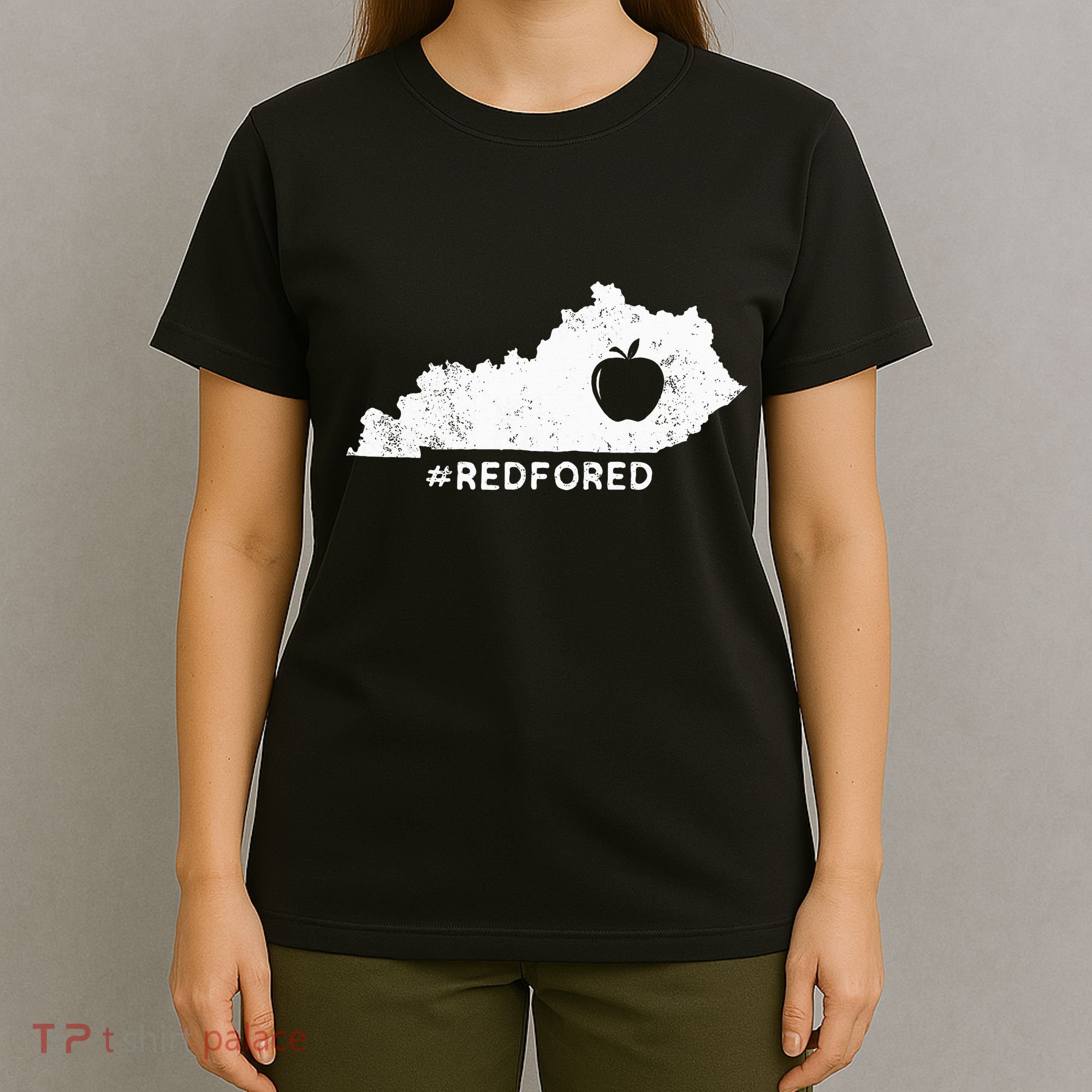 Teacher Red For Ed Kentucky Public Education T-Shirt