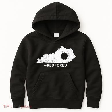Teacher Red For Ed Kentucky Public Education Kids Hoodie