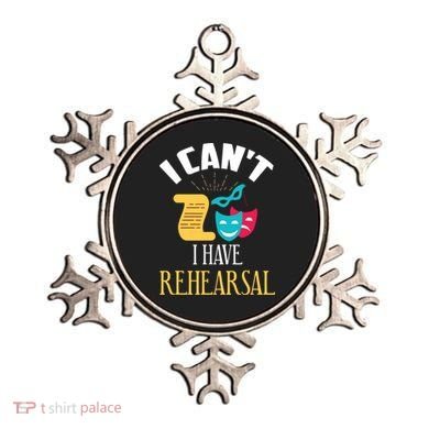 Theatre Rehearsal Funny Acting Rehearsal Actor Gift Ornament