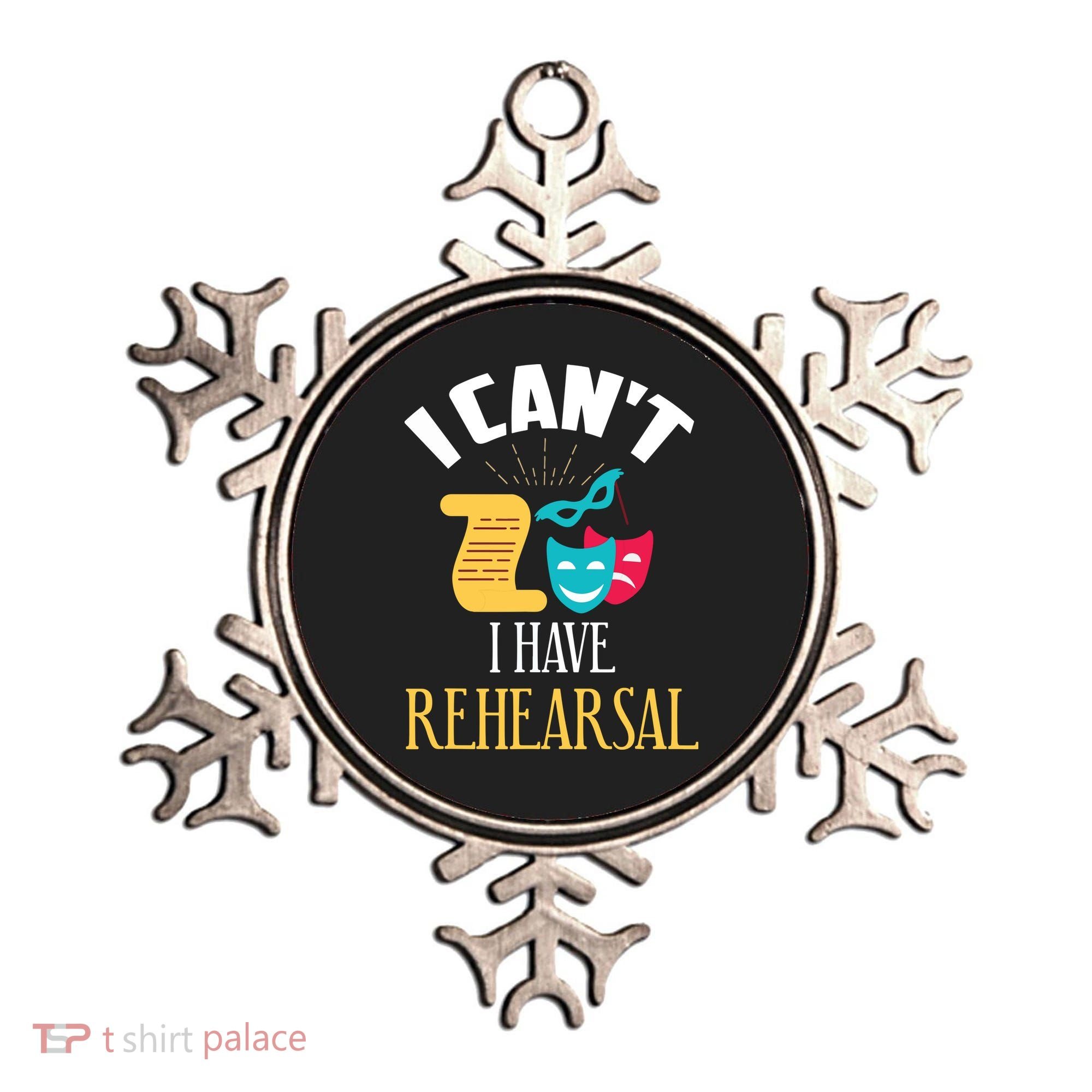 Theatre Rehearsal Funny Acting Rehearsal Actor Gift Ornament