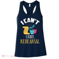Theatre Rehearsal Funny Acting Rehearsal Actor Gift Women's Tank Top thumb 0