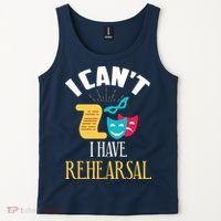 Theatre Rehearsal Funny Acting Rehearsal Actor Gift Tank Top thumb 2