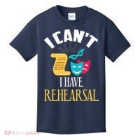 Theatre Rehearsal Funny Acting Rehearsal Actor Gift Kids T-Shirt thumb 0