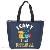 Theatre Rehearsal Funny Acting Rehearsal Actor Gift Tote Bag thumb 0