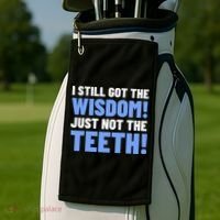 Tooth Removal Gifts & Funny Wisdom Teeth Golf Towel thumb 2