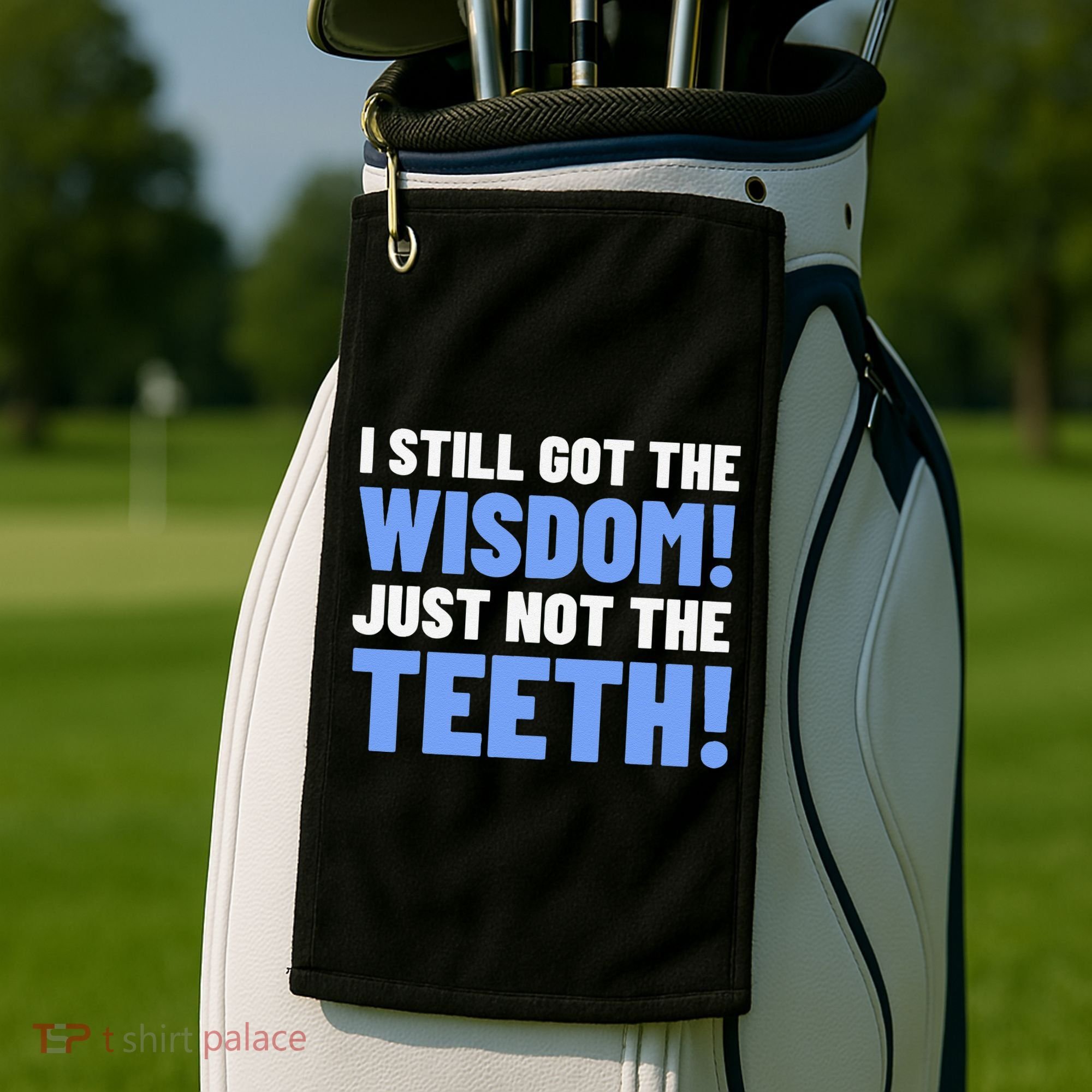 Tooth Removal Gifts & Funny Wisdom Teeth Golf Towel