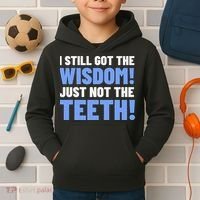Tooth Removal Gifts & Funny Wisdom Teeth Kids Hoodie thumb 2