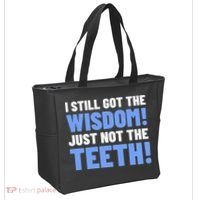 Tooth Removal Gifts & Funny Wisdom Teeth Tote Bag thumb 2