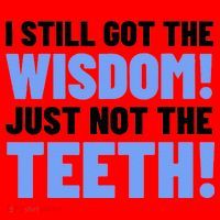 Tooth Removal Gifts & Funny Wisdom Teeth Santa Hat thumb 1
