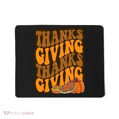 Thanksgiving Retro Groovy Holiday Cute Mousepad