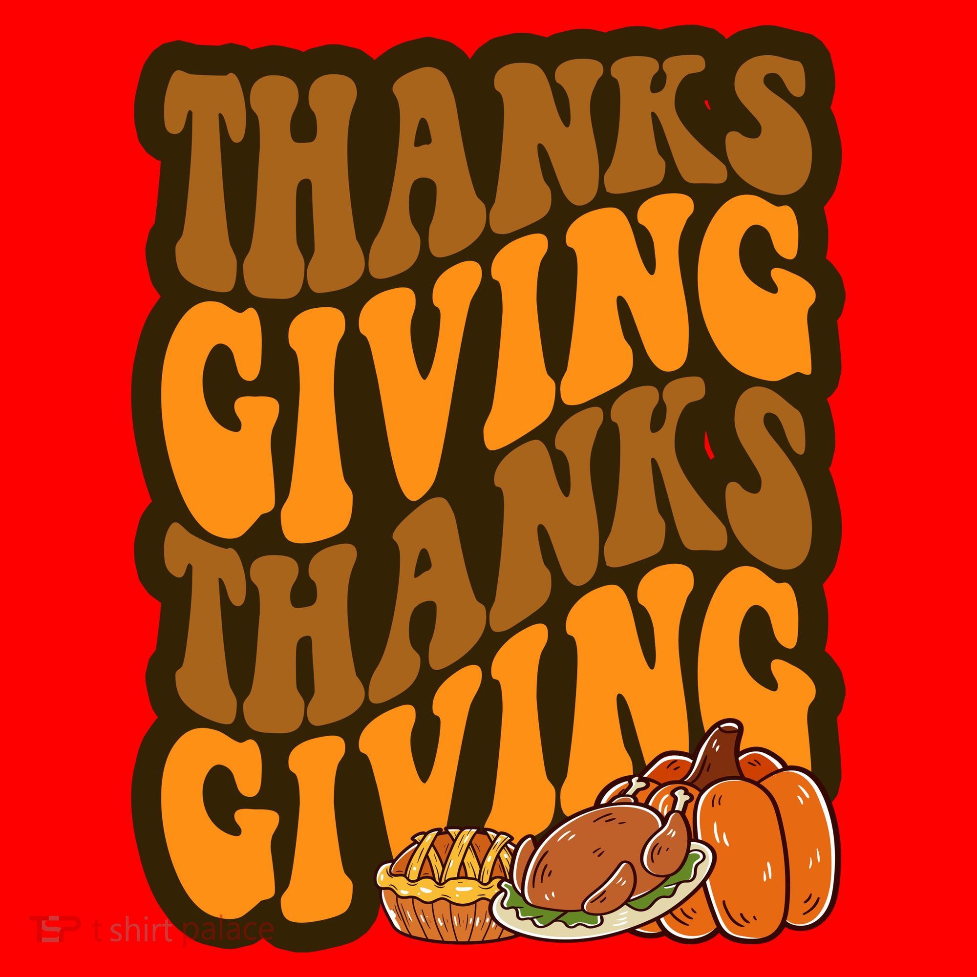 Thanksgiving Retro Groovy Holiday Cute Santa Hat