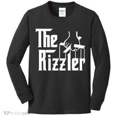 The Rizzler Godfather Kids Long Sleeve Shirt