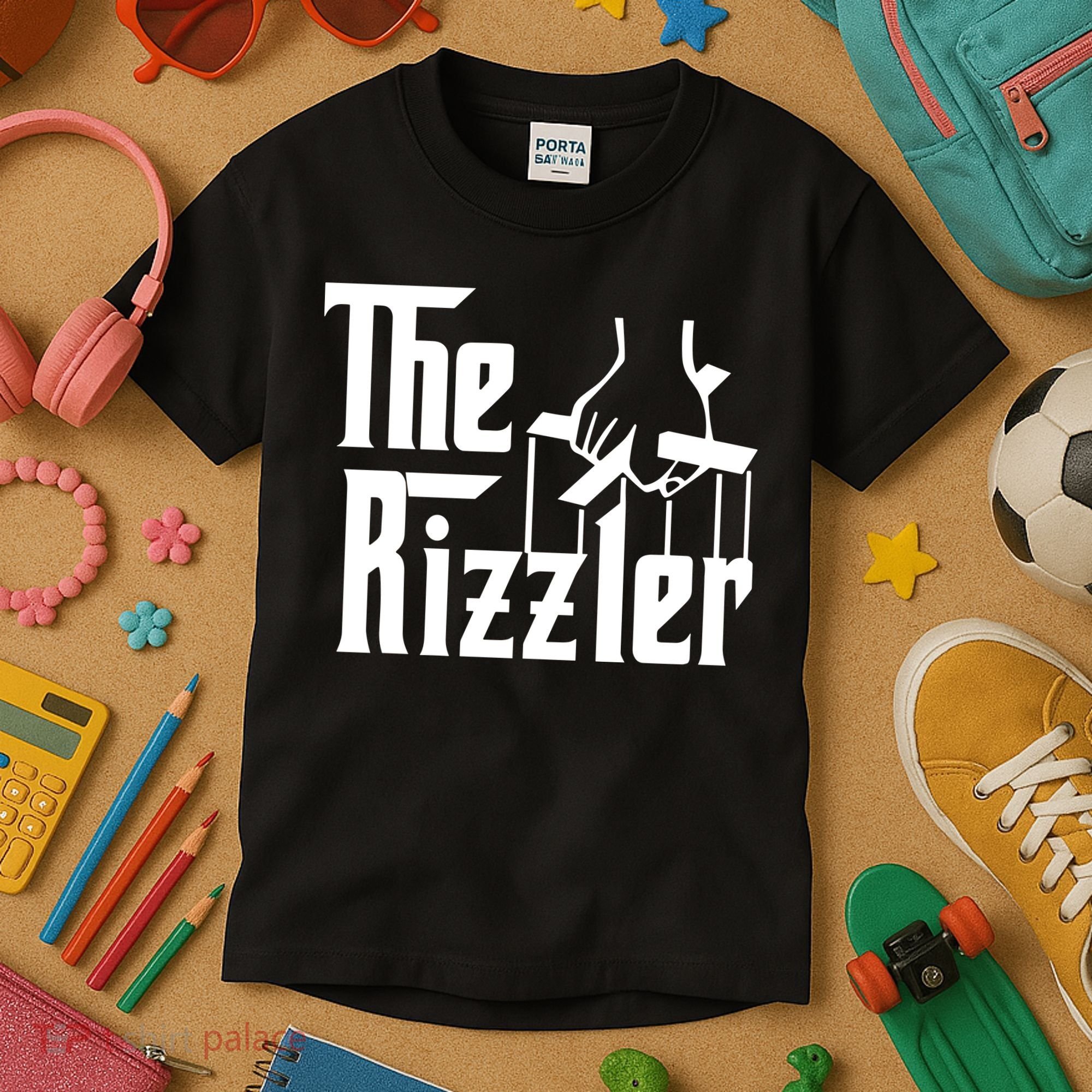 The Rizzler Godfather Kids T-Shirt
