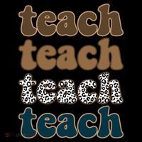 Teach Retro Gift For Teacher Toddler Hoodie thumb 2