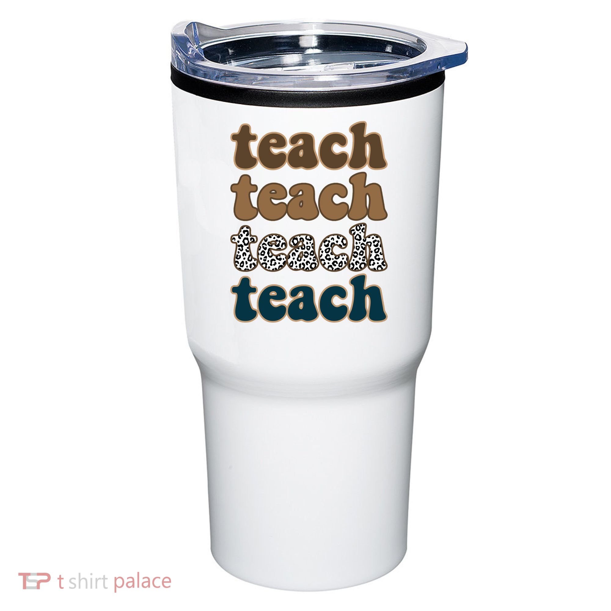 Teach Retro Gift For Teacher Tumbler