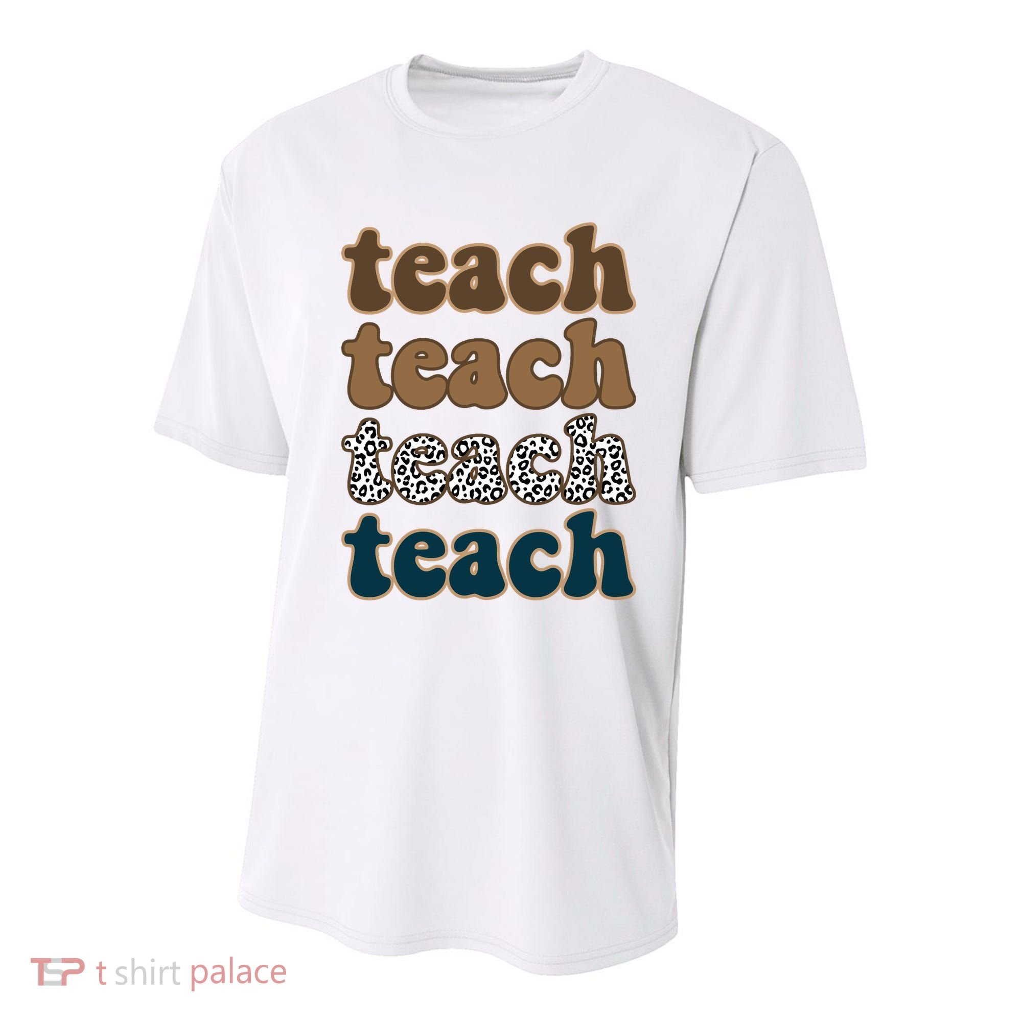 Teach Retro Gift For Teacher Youth Performance Sprint T-Shirt