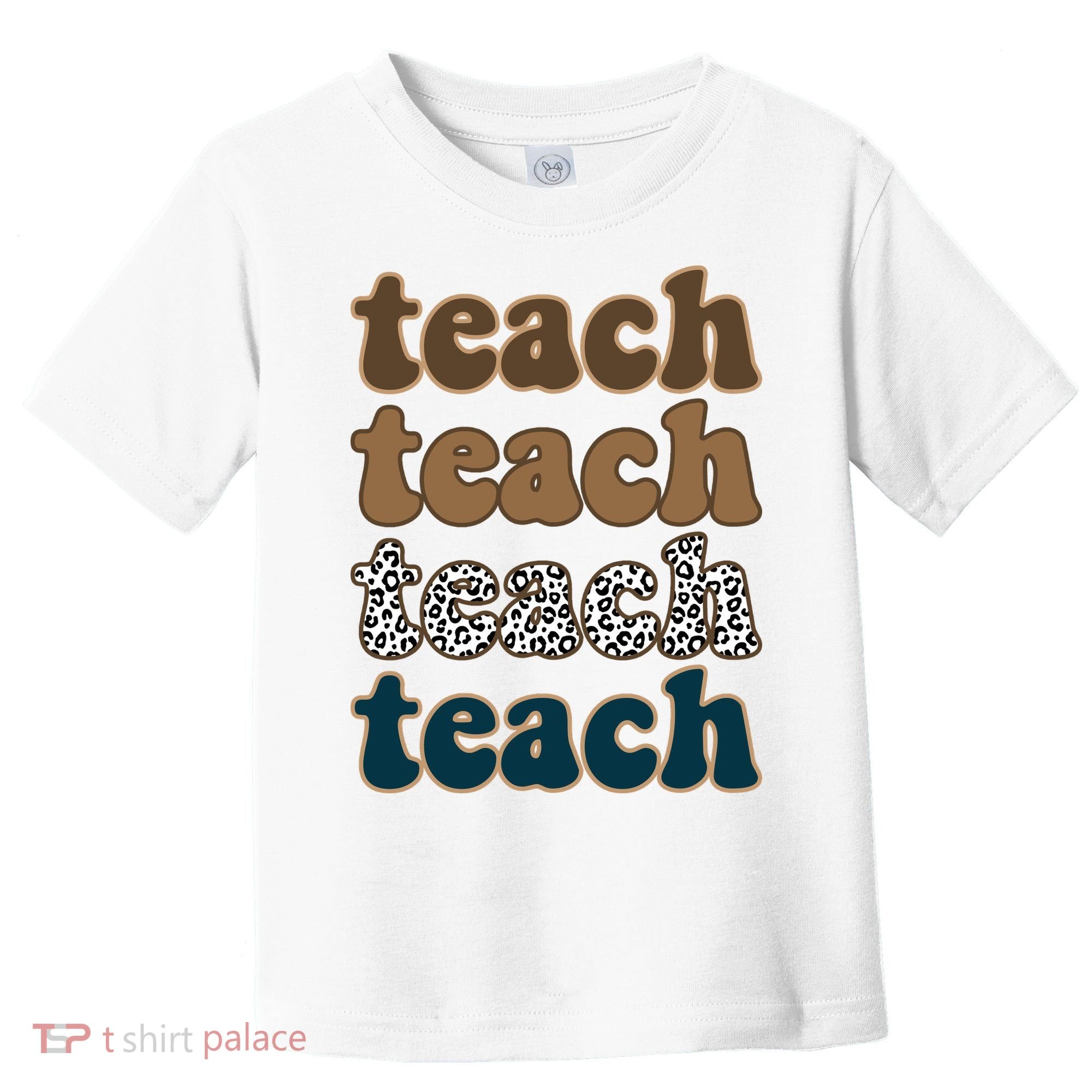 Teach Retro Gift For Teacher Toddler T-Shirt