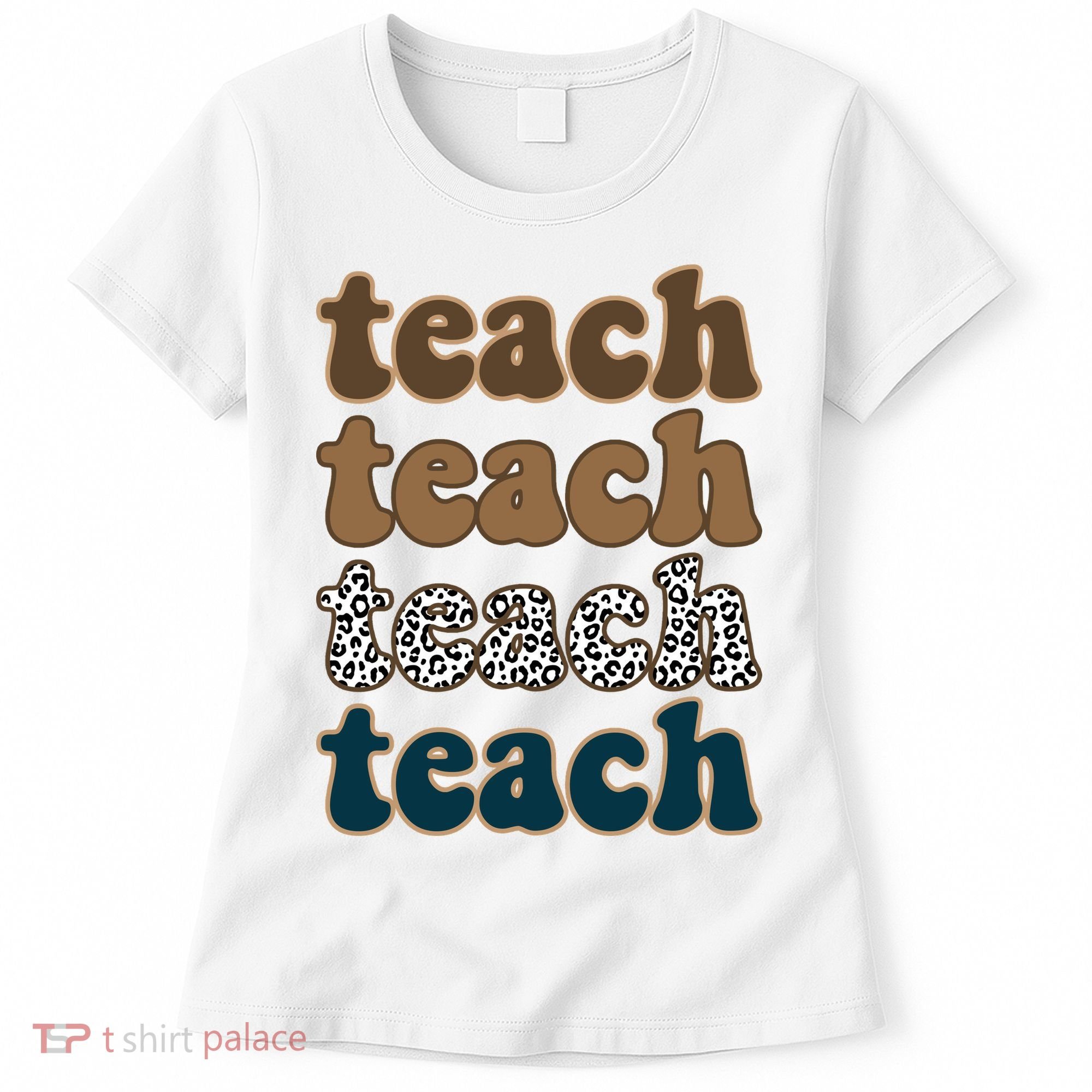 Teach Retro Gift For Teacher Women's T-Shirt