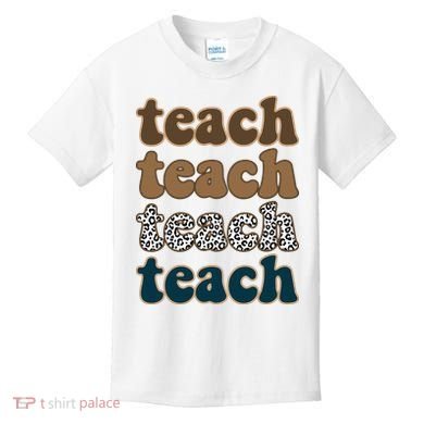 Teach Retro Gift For Teacher Kids T-Shirt