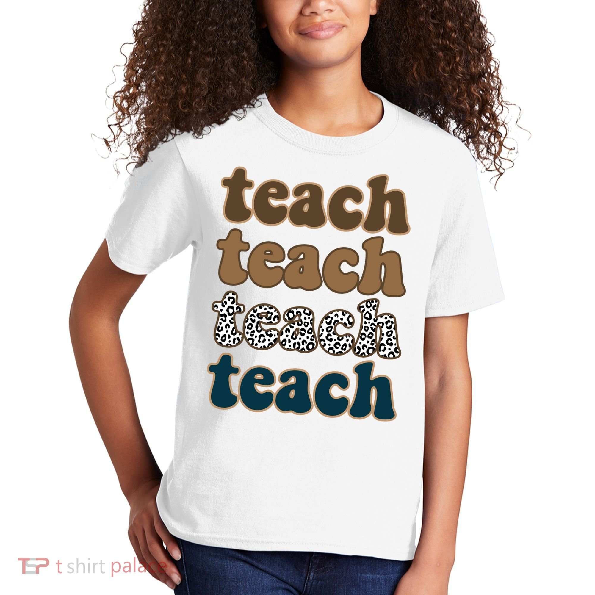 Teach Retro Gift For Teacher Kids T-Shirt