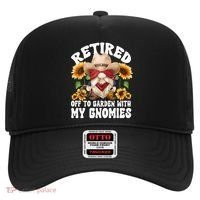 Texas Retiret Gnome Dad For Cow Lover Retired Grandpa Gift Hat thumb 0