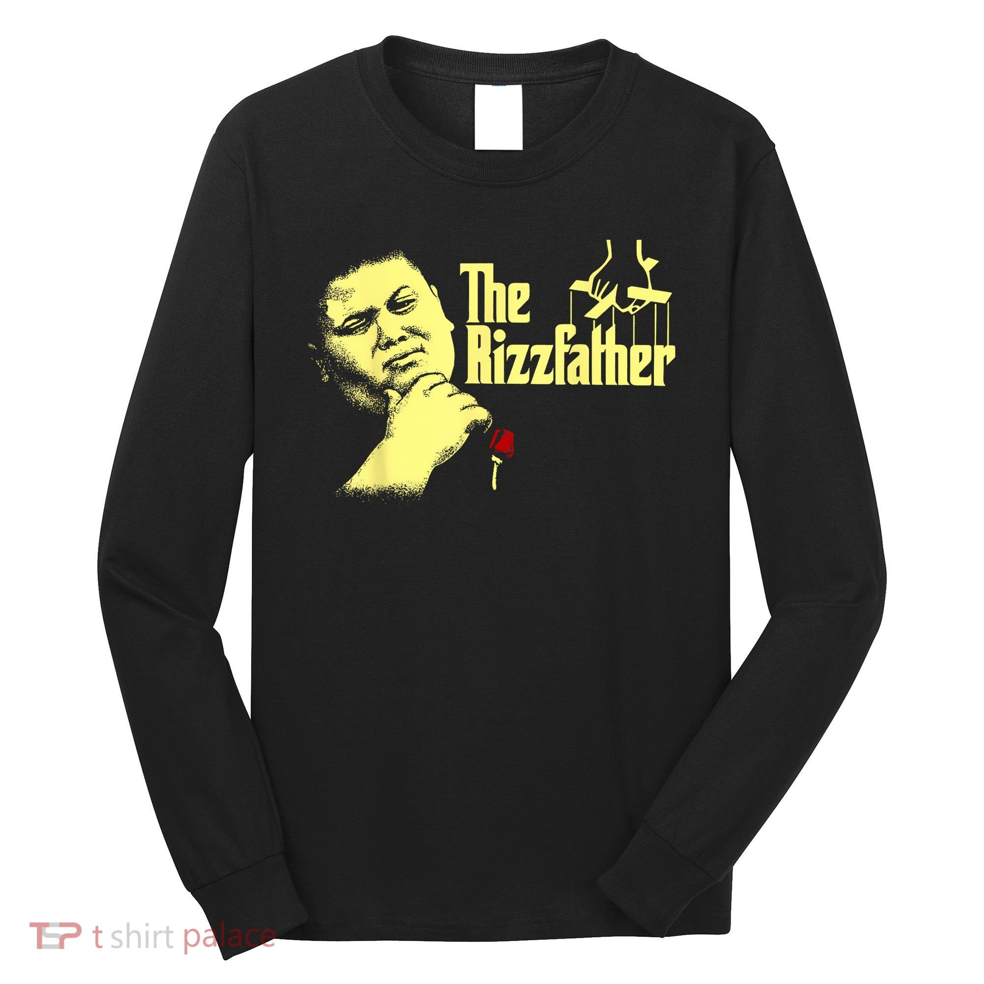 The Rizzler Godfather Funny Meme Long Sleeve Shirt